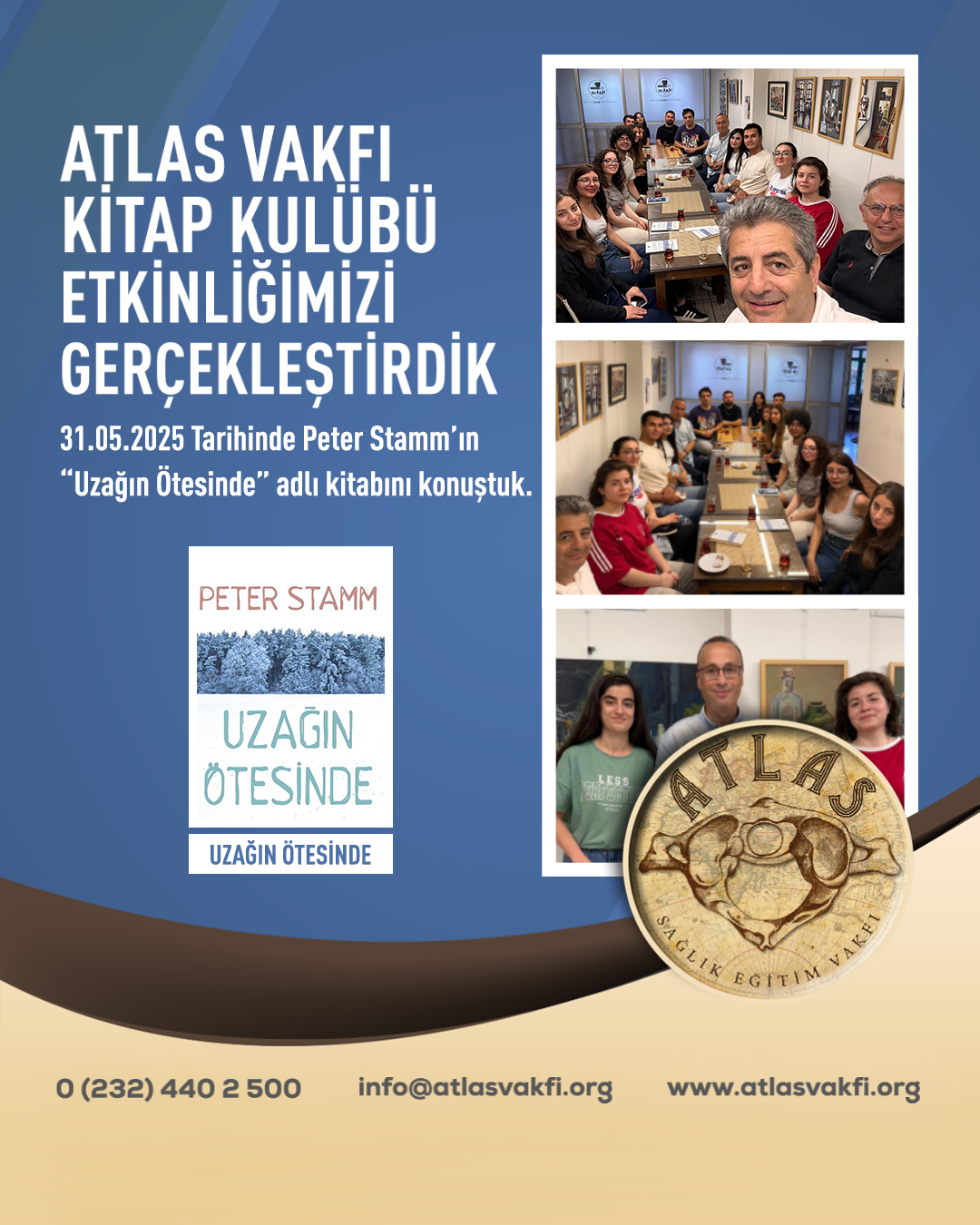 Kitap Kulübü Etkinliğimizi Gerçeklerştirdik