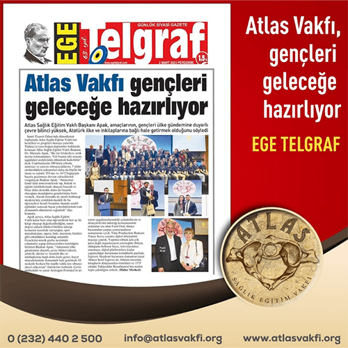 5. Atlas Geleceği Konuşuyor Etkinliğimizle İlgili Basında Çıkan Haberlerimizden 5. Atlas Geleceği Konuşuyor Etkinliğimizle İlgili Basında Çıkan Haberlerimizden