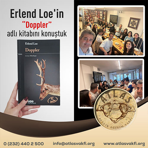 Atlas Kitap Kulübü bursiyerleri Erlend Loe'nin "Doppler" adlı kitabını konuştular