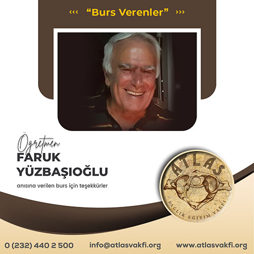 BURS VERENLER : Fauk Yüzbaşıoğlu BURS VERENLER : Fauk Yüzbaşıoğlu