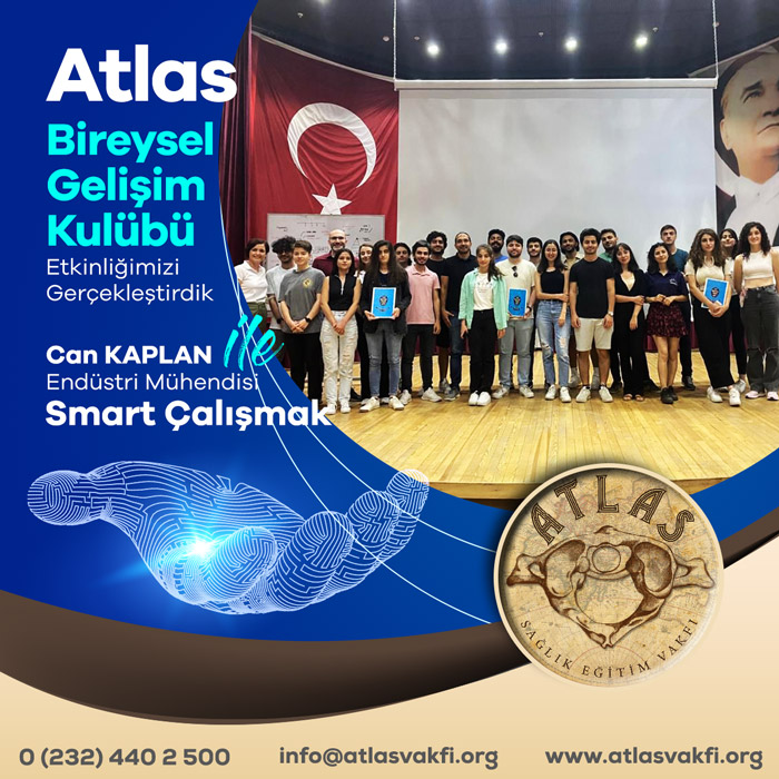 Sn. Can KAPLAN'ın Smart Çalışmak Etkinliğimizi Gerçekleştirdik Sn. Can KAPLAN'ın Smart Çalışmak Etkinliğimizi Gerçekleştirdik