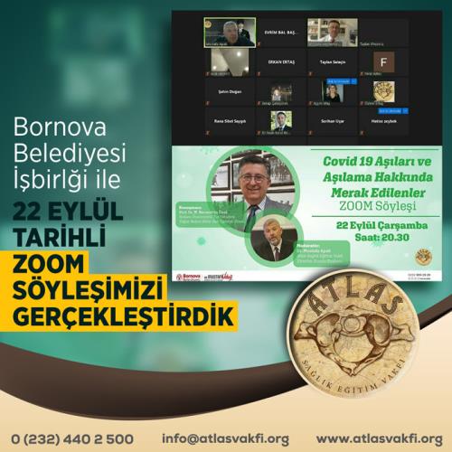Zoom Söyleşimizi Gerçekleştirdik