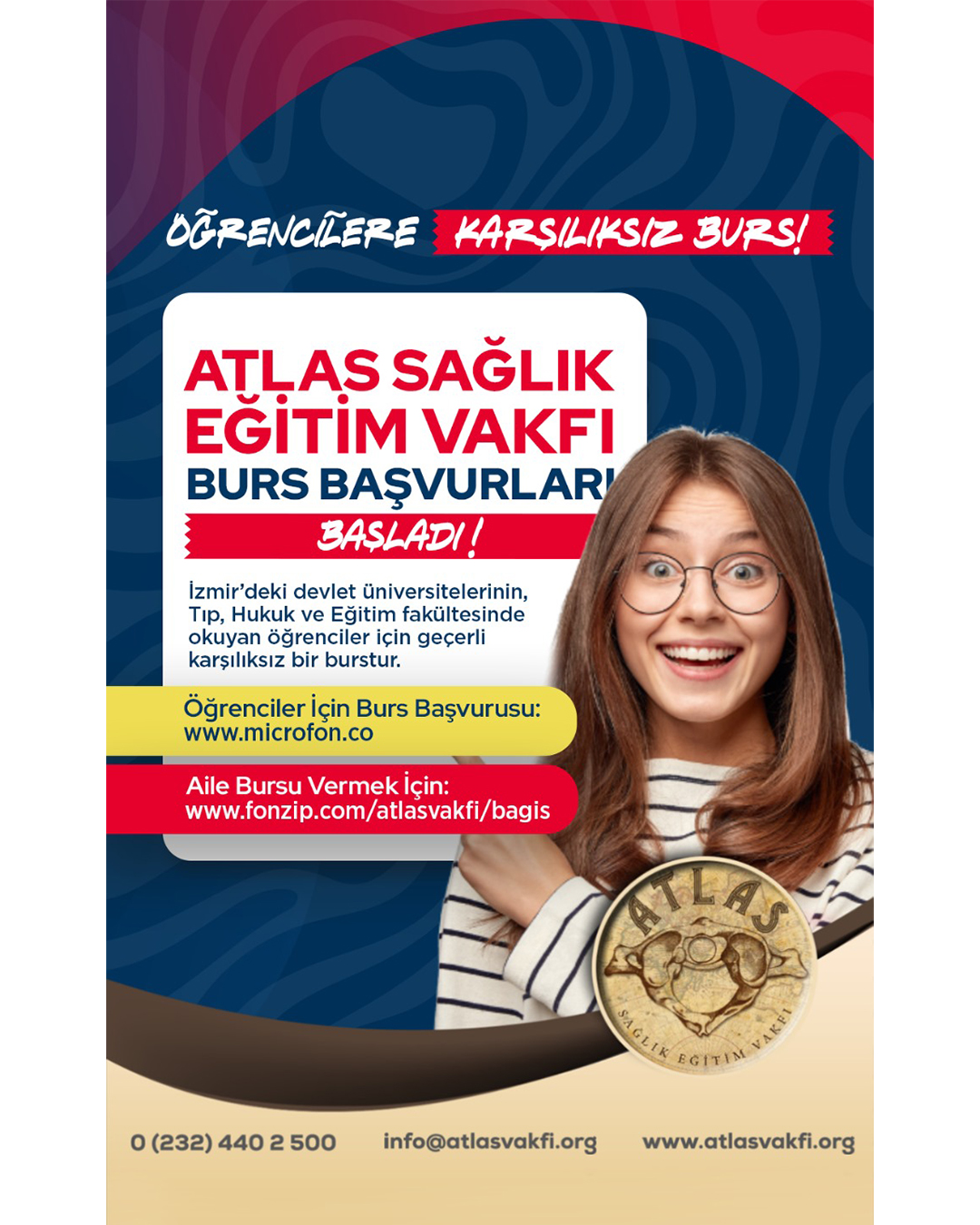 Öğrencilere Karşılıksız Burs
