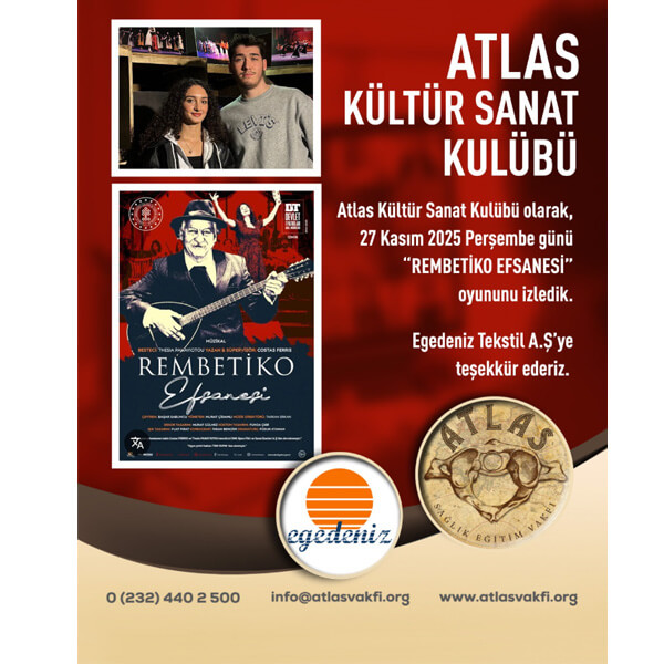 Atlas Kültür Sanat Kulübü Etkinliğini Tamamladık