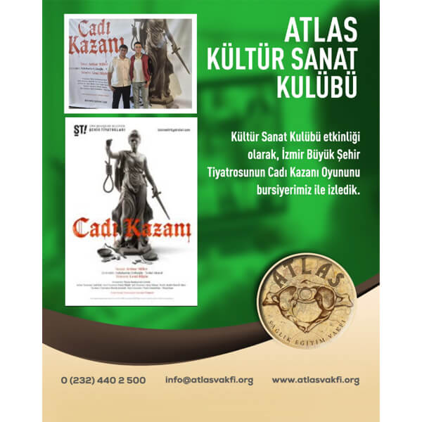  Atlas Kültür Sanat Kulübü etkinliğimizi gerçekleştirdik.