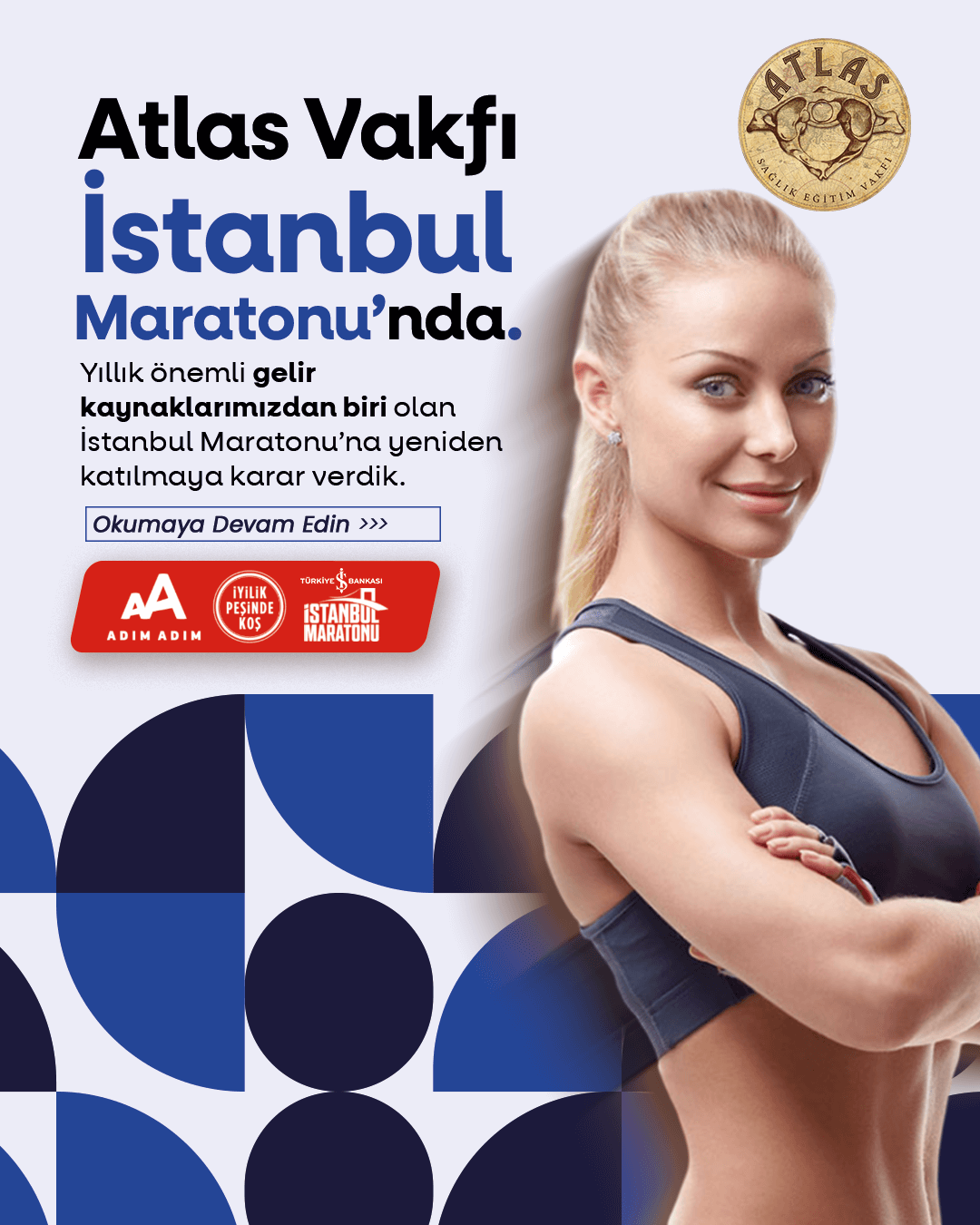 Atlas Vakfı İstanbul Maratonu'na Katılacaktır.