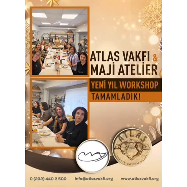 Maji Atelier Yeni Yıl Workshop 2 Tamamladık!