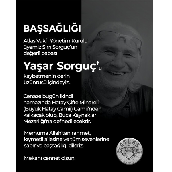 Atlas Vakfı Başsağlığı