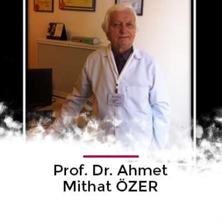 Prof. Dr. AHMET MİTHAT ÖZER